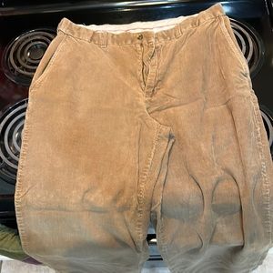 Haggar Brown Curduroy Pantas Size 34/30